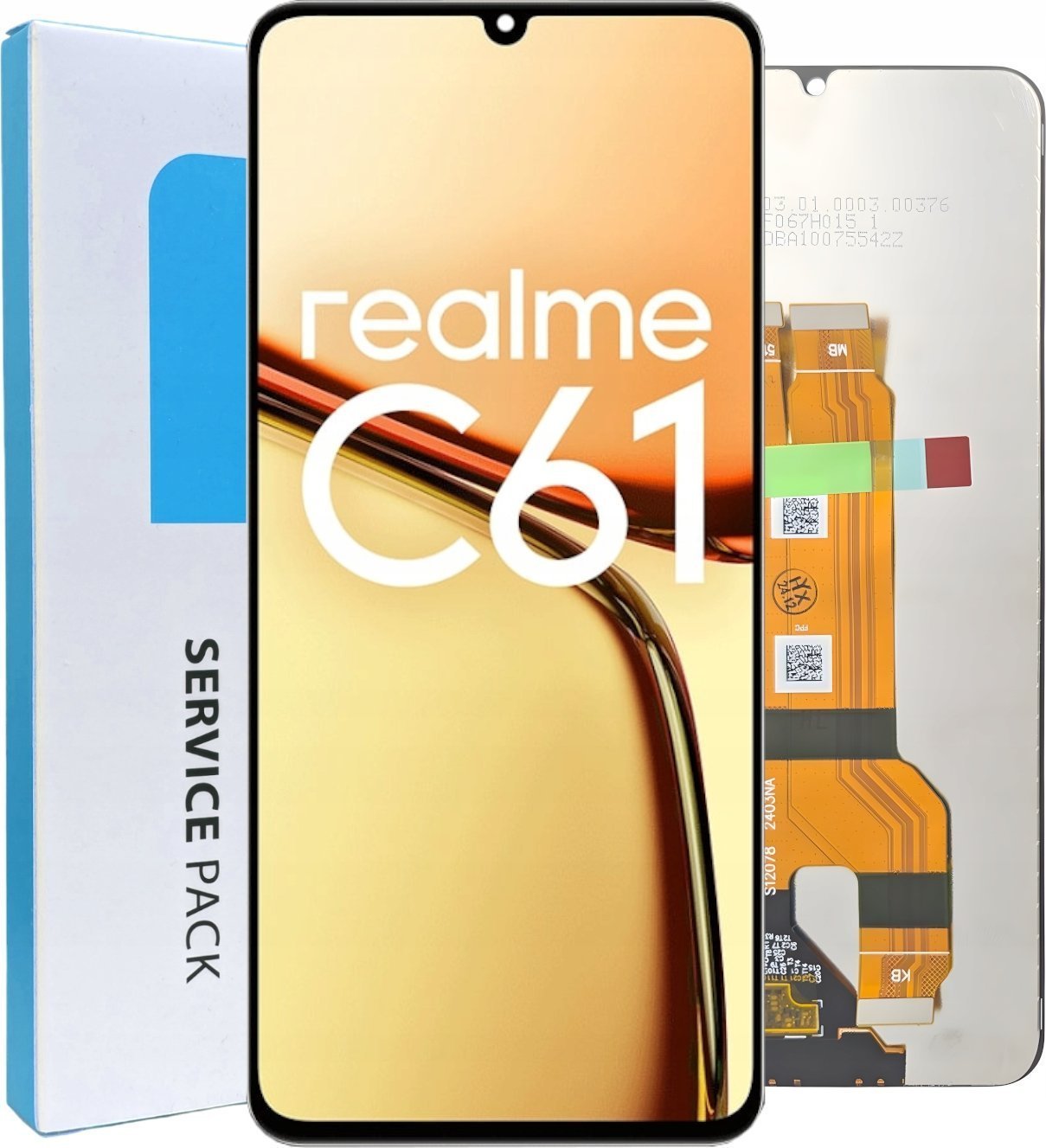 ORYGINAŁ WYŚWIETLACZ EKRAN LCD DO REALME C61 RMX3939