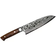 Noże kuchenne - Takeshi Saji IW Nóż Santoku 18cm VG-10 kod: HK-H-V10D-SA-180IW - miniaturka - grafika 1