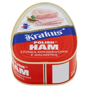 Krakus Polish Ham - szynka konserwowa z galaretką - Pasztet i przetwory mięsne - miniaturka - grafika 1
