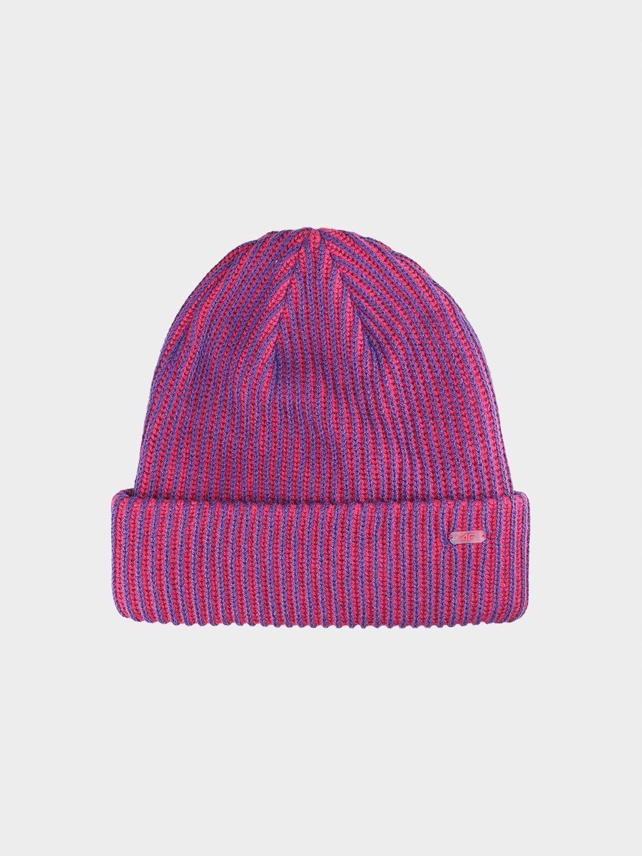 4F czapka zimowa beanie wielokolorowy rozmiar uniwersalny