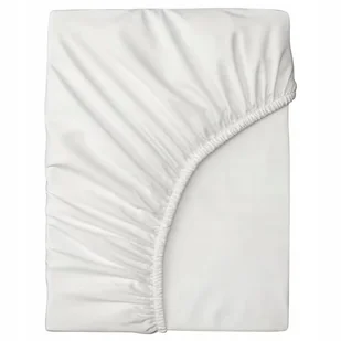 IKEA BRUKSVARA Prześcieradło z gumką, biały, 90x200 cm - Prześcieradła - miniaturka - grafika 1