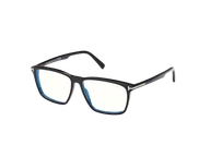 Okulary korekcyjne, oprawki, szkła - Dioptrie szkieł Tom Ford FT5959-B/V 001 - miniaturka - grafika 1