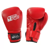 Rękawice bokserskie - ProFight, Rękawice bokserskie, czerwony, rozmiar 8 - miniaturka - grafika 1