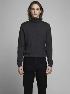 Jack & Jones Sweter "Emil" w kolorze antracytowym - Swetry męskie - miniaturka - grafika 1