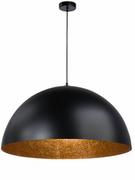 Lampy sufitowe - Sigma SFERA 70 Czarny/miedziany 1 zwis - Żyrandol/lampa wisząca 1x E27 (max 60W) (30132) - miniaturka - grafika 1