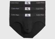 Majtki męskie - Calvin Klein Bokserki 000NB3527A M Hip Brief 3PK - miniaturka - grafika 1