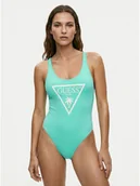 Stroje kąpielowe - Guess Strój kąpielowy E6GJ43 KF442 Zielony - miniaturka - grafika 1