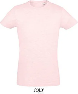 SOLS T-shirt męski Slim Fit 00553 Różowy Wrzosowy S - Koszulki męskie - miniaturka - grafika 1