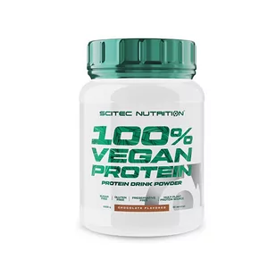 Scitec 100% Vegan Protein [ 1000g ] Białko Wegańskie - Wegeteriańskie - Vegan - Roślinne Vanilla - Odżywki białkowe - miniaturka - grafika 1