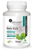 Suplementy naturalne - Aliness Wąkrota azjatycka Gotu Kola 400 mg 100 kapsułek 5903242581267 - miniaturka - grafika 1