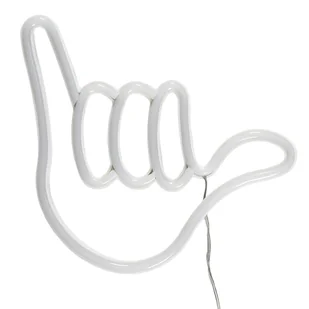 Fernity Lampka LED neon Dłoń - Lampy stojące - miniaturka - grafika 1