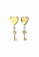 Kolczyki - Kolczyki Guess All You Need Is Love JUBE04217JWYGT/U - miniaturka - grafika 1