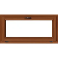Okna - Lupol 3-szybowe gospodarcze lakier kolor afromozja O3 90 U 1165x535 mm - miniaturka - grafika 1