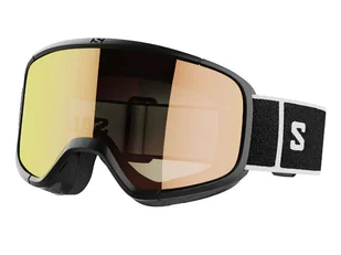 Gogle Salomon Aksium 2.0 Photo Black Red 2023 - Gogle narciarskie - miniaturka - grafika 1