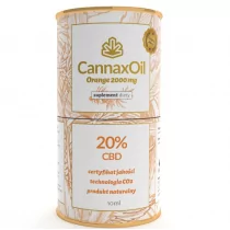 CANNAXOIL CannaxOil Orange 2000 mg Olej z ekstraktu konopi VI106 - Olejki do ciała i włosów - miniaturka - grafika 1