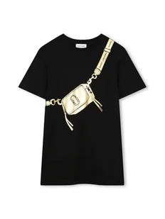 Marc Jacobs Sukienka codzienna W60530 D Czarny Regular Fit - Sukienki i spódniczki dla dziewczynek - miniaturka - grafika 1
