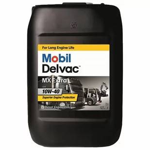 MOBIL Delvac MX Extra 10W40 20L - olej silnikowy do aut ciężarowych - Oleje silnikowe - miniaturka - grafika 1
