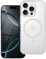 Etui i futerały do telefonów - Drop Glue Colorful Ring Mag Cover kompatybilny z MagSafe pasuje do SAMSUNG A36 biały - miniaturka - grafika 1