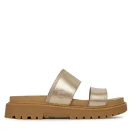 Klapki i japonki damskie - Klapki Timberland Clairemont Way TB0A2Q31N751 Złoty - miniaturka - grafika 1