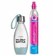 Akcesoria i części AGD - Cylinder SodaStream wkład CO2 + Butelka My Only - miniaturka - grafika 1