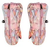 Rękawice narciarskie - Rękawice narciarskie Roxy Snows Up ERLHN03013 Koralowy - miniaturka - grafika 1