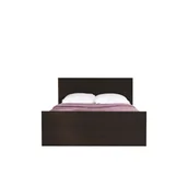 Łóżka - Łóżko 140 x 200 z Szufladami F10 Finezja Maridex Dąb Sonoma Czekolada - miniaturka - grafika 1