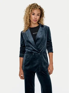 ONLY Marynarka Astrid 15335850 Granatowy Slim Fit - Marynarki i żakiety damskie - miniaturka - grafika 1