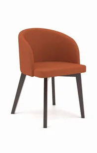 Flavio 2 krzesło tapicerowane tkanina do wyboru nogi kolor orzech - Krzesła - miniaturka - grafika 1