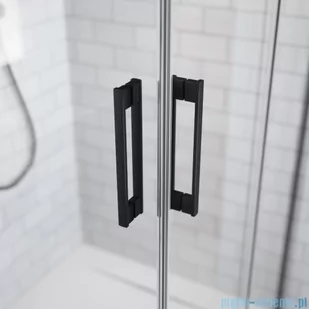 Radaway Idea Black Kdd kabina 110cm część prawa szkło przejrzyste 387063-54-01R - Kabiny prysznicowe - miniaturka - grafika 3