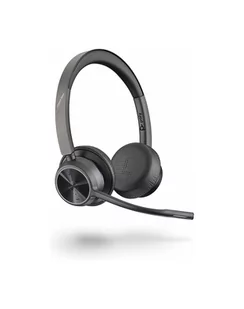 Plantronics Voyager 4320 UC USB-A Stereo - without Charge Stand (218475-01) - Słuchawki - miniaturka - grafika 1