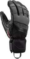 Rękawice narciarskie - Leki RĘKAWICE Griffin Base black-graphite 8.0 - miniaturka - grafika 1