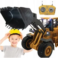 Zabawki zdalnie sterowane - Duża Ładowarka Zdalnie Sterowana Rc Maszyny Budowlane Ciężarówka Napęd 4x4 - miniaturka - grafika 1