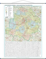 Mapy i plansze edukacyjne - EkoGraf, mapa ścienna Województwo łódzkie, 1:200 000 - miniaturka - grafika 1