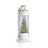 Lampiony i znicze - Znicz szklany Avinion Blanc 40 cm biały - miniaturka - grafika 1