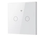Systemy inteligentnych domów - Gosund Dotykowy włącznik światła WiFi SLS2 opcjonalny N, podwójny - miniaturka - grafika 1