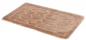 Dywaniki łazienkowe - Elegancki brązowy chodniczek do łazienki F4-F09 - miniaturka - grafika 1
