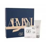 Zestawy perfum męskich - Giorgio Armani Zestaw Acqua DI Gio 100ML +15ML+75M - miniaturka - grafika 1