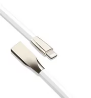 Kable USB - Kabel Płaski Iphone 5/6 Różowy - miniaturka - grafika 1