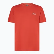 Koszulki męskie - Koszulka męska Oakley Graphic Tee flame red - miniaturka - grafika 1