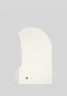 Czapki damskie - Kominiarka damska z domieszką wełny ecru - miniaturka - grafika 1