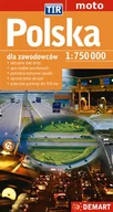 Atlasy i mapy - Demart Polska Tir 1:750 000 Mapa Samochodowa Dla Zawodowców - Praca zbiorowa - miniaturka - grafika 1