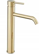 Baterie umywalkowe - Rea WYSOKA BATERIA UMYWALKOWA STOJĄCA ZŁOTA - miniaturka - grafika 1