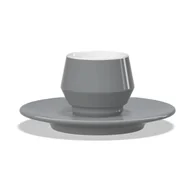 Filiżanki - Filiżanka do kawy Club House Maniko 120 ml - Szara - miniaturka - grafika 1