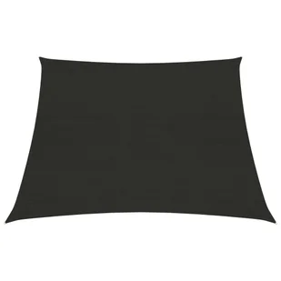 vidaXL Żagiel przeciwsłoneczny, 160 g/m, czarny, 4/5x3 m, HDPE 311765 - Parasole ogrodowe - miniaturka - grafika 1