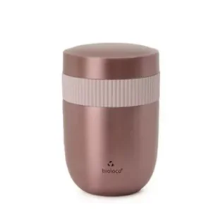 Chic-Mic Lunchpot ze stali nierdzewnej dwuczęściowy różowe złoto 420 ml + 200 ml - Lunch boxy - miniaturka - grafika 1