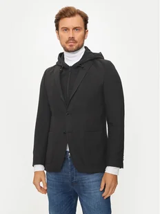 KARL LAGERFELD Marynarka 155384 544016 Czarny Regular Fit - Marynarki męskie - miniaturka - grafika 1
