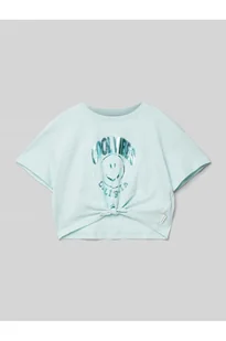 T-shirt o kroju comfort fit z czystej bawełny - Tom Tailor - Koszulki i topy damskie - miniaturka - grafika 1