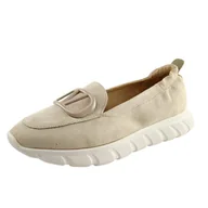 Mokasyny damskie - Mokasyny damskie VINCEZA 10859 zamsz wkł.skóra - miniaturka - grafika 1