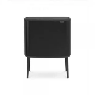 Brabantia Kosz na śmieci Bo Touch Bin 36 l czarny matowy 315824 - Kosze na śmieci - miniaturka - grafika 1