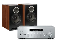 Zestawy stereo - Yamaha R-N600A (srebrny) + Debut Reference B6 (czarny) - miniaturka - grafika 1